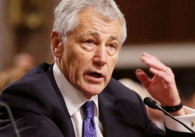 وزير الدفاع الامريكى تشاك هاجل